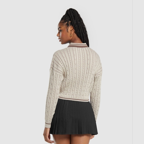 Gymshark Rest Day Cable Knit Pullover - Picture 2 of 9